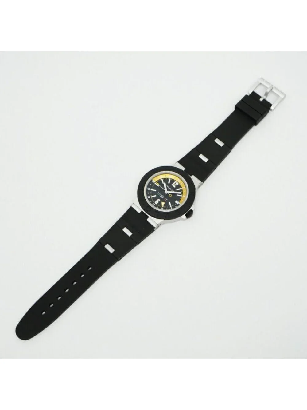 Bvlgari Aluminum Amerigo Vespucci World Limited Pieces GMT Black Dial Automatic